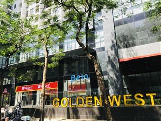 Gấp! cho thuê căn hộ 2pn toà goldenwest, thanh xuân, nhà mới, slot ôtô. giá thuê 14tr/tháng.