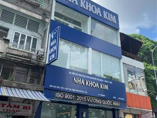 Bán nhà siêu khan hiếm mặt tiền nguyễn văn cừ  quận 5  (8x18m)  3 tầng  hđt 200tr/th  50 tỷ