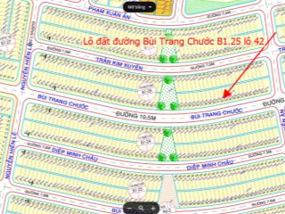 Lô đất đường 10m5 bùi trang chước, đường 10.5m, đường kinh doanh chính chủ cần bán gấp