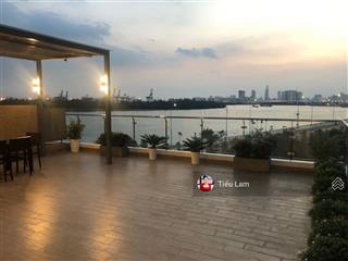 Căn hộ sân vườn 3 phòng ngủ đẹp nhất tháp maldives view sông trực diện, sẵn hợp đồng thuê giá tốt