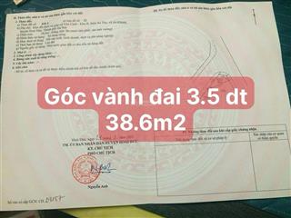 Duy nhất lô góc đất mặt đường vành đai 3.5, giáp đại lộ thăng long, dt 38m2, giá 2xx tr/m2