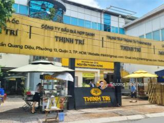 (tin thật) toà mtkd trần quang diệu  dt 21.32x20.4m  đúc 3 tấm  hđt 3 tỷ/năm  giá 160 tỷ