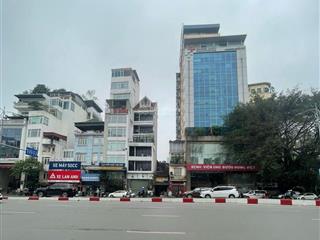Bán tòa building mặt phố đại cồ việt, hai bà trưng, 9 tầng, diện tích 197m2, mt 6,8m, giá 147 tỷ