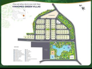 Vinhomes green villas  mặt hồ lô góc  cam kết giá tốt nhất  hàng ngoại giao  0961 143 ***
