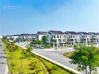 Bán biệt thự view hồ dt 180m, hàng f0, thanh toán linh hoạt tại centa riverside vsip bắc ninh