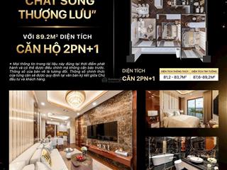 Bán gấp 1 căn hộ tiêu chuẩn 6* giá tốt nhất dự án golden crown hải phòng chỉ hơn 60tr/1m2