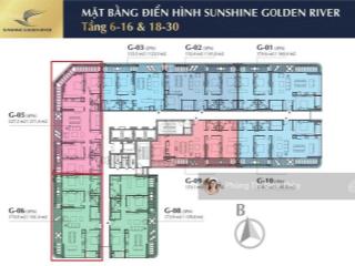 Khách gửi bán kín 03 căn penthouse sunshine golden river suất biếu ngoại giao, giá chỉ từ 110 tr/m2