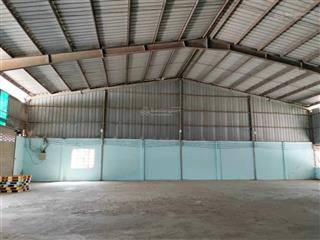 Cho thuê xưởng 1000m2 tại phú an, bến cát, bình dương