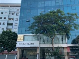 Tòa building đẳng cấp nhất mặt phố yên lãng, thái thịnh 410m2 x 10t có hầm 2 thang máy 2 thang bộ