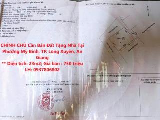 CHÍNH CHỦ Cần Bán Đất Tặng Nhà Tại Phường Mỹ Bình, TP. Long Xuyên, An Giang