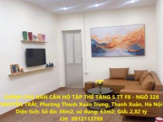 CHÍNH CHỦ BÁN CĂN HỘ TẬP THỂ TẦNG 5 TT F8 - NGÕ 328 NGUYỄN TRÃI, Phường Thanh Xuân Trung,