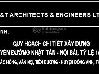 Bán 68m đất thông số đẹp tại vân nội, đông anh, đường thông rộng ô tô đỗ cửa,gần cầu nhật tân