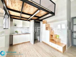 Cho thuê mặt tiền tân hương duplex mới xây 100% có full nội thất gần đh văn hiến, thang máy