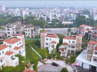 Bán biệt thự đơn lập tại kđt nam an khánh, đã có sổ, view hồ, giá đầu tư