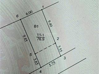 Chính chủ gửi bán lô đất mặt phố vạn hạnh, long biên, diện tích 76,9m2, mt 5,75m nở hậu giá 19 tỷ