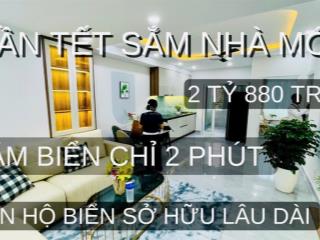 Căn hộ gần biển hòn chồng nha trang có sổ sở hữu lâu dài chỉ hơn 2 tỷ | căn hộ sông đà nha trang