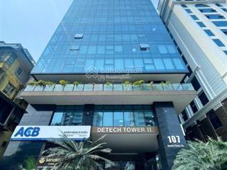 Bql cho thuê vp tòa detech tower 2107 nguyễn phong sắc, cầu giấy dt 98  950m2 giá 253.500đ/m2/th