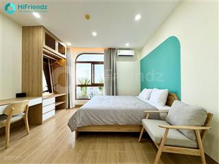 Chung cư mini, bao phí trang bị nội thất gỗ sang trọng, có dọn phòng, hệ thống cây xanh thoáng mát