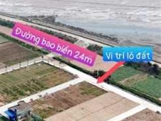 Chính chủ cần bán mảnh đất 100m2 đất mặt biển. đất đã có sổ đỏ sử dụng lâu dài. giá bán 1,2 tỷ