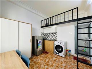 Cho thuê căn hộ duplex , full nội thất , máy giặt riêng , rộng 30m2 ngay bigc tô hiến thành