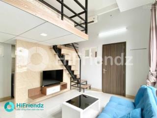 Cho thuê căn hộ duplex/studio cửa sổ trời 28m2 full nội thất gần lotte q7