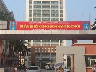 Đất tu hoàng, cạnh đại học công nghiệp, ga nhổn, đường ô tô 62m2 mặt tiền 4m giá đầu tư 90 tr/m2