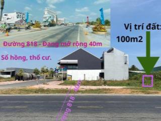 Cần tiền bán lô gấp lô đất ngay trung tâm Thủ Thừa Long AN 