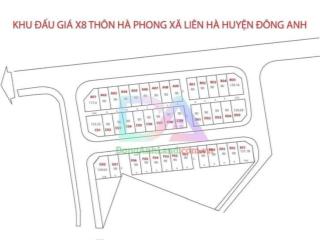 Siêu phẩm đấu giá xã liên hà  x8 hà phong 90m mặt tiền gần 6. chỉ 5x triệu