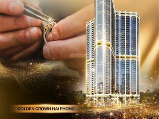 Bán ch 3,5pn, 3wc, 131,1m2 tại golden crown hai phong, chỉ với 10,96 tỷ,  em ngay