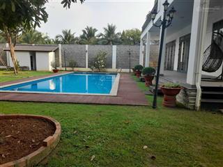 Villa biệt thự ngang 35m  sân vườn full công năng  hồ bơi  đường 2 oto chạy thông