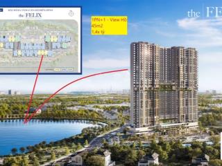 1pn + 1  46m2  view hồ  giá chỉ 1,4x tỷ  thanh toán 1%/ tháng  chiết khấu lên tới 13%