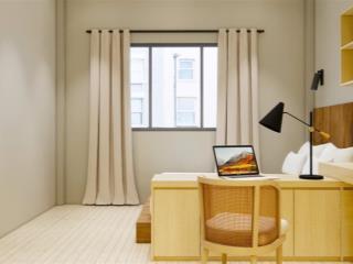 Cho thuê căn hộ mới hoàn thiện, bếp xa giường, rộng 30m2, đg hai bà trưng q1