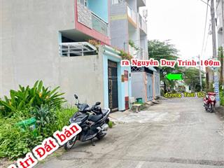 Đất vị trí cục đẹp, mt nguyễn duy trinh vào 100m, ngay ngã 3 tam đa  nguyễn duy trinh