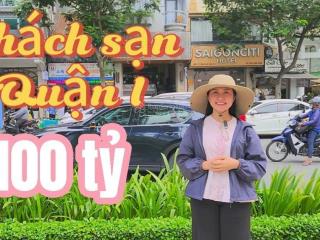 Bán khách sạn 11 tầng phố tây bùi viện, quận 1. hđt 2,3 tỷ. góa 100 tỷ tl. gọi quân 0909 198 ***