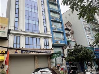 Bán toà nhà building mới cứng mặt phố mỹ đình, view vip, thông sàn, giá siêu rẻ chỉ 43 tỷ