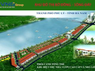 Chính chủ bán đất 81m2 mặt đường quốc lộ 1a  tp phủ lý, khu đô thị tài tâm riverside