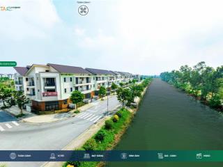 Sở hữu liền kề 90m2 view sông phong thuỷ chỉ với 6,4 tỷ vào tiền chỉ cần 2 tỷ để đầu tư