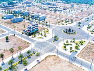 Bán đất diện tích 100m2 vuông mặt tiền đường nhựa thành phố đồng xoài khu dự án cát tường phú hưng