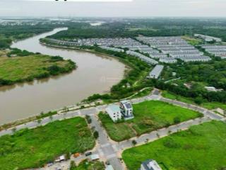 Bán đất biệt thự vip view sông kdc bộ công an, phạm hữu lầu 12x27m, giá 100tr/m2 sổ hồng