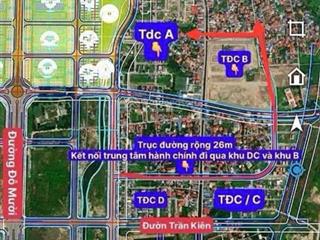 Siêu phẩm tái định cư khu b bắc sông cấm 85m2 giá rẻ nhất dự án