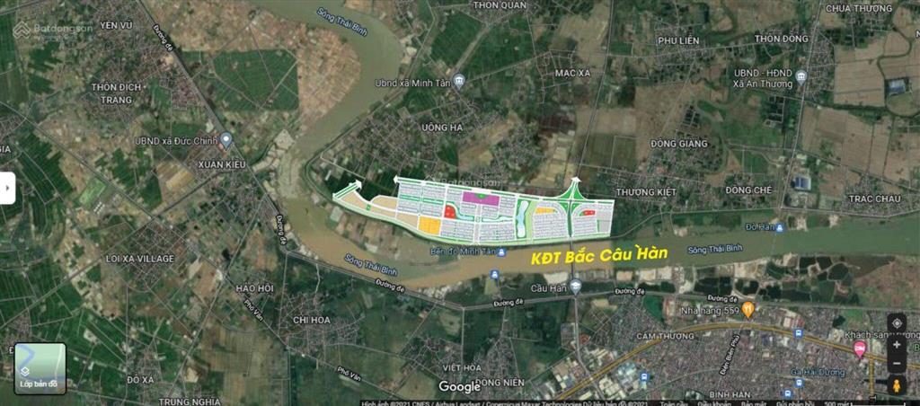 Bán đất kđt bắc cầu hàn hải dương giá rẻ chỉ hơn 2 tỷ / 1 lô