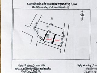 Tôi chính chủ cần bán gấp mảnh đất căn góc tại làng thượng mạo, hà đông 50m2, mt7m, chào 25tr/m2