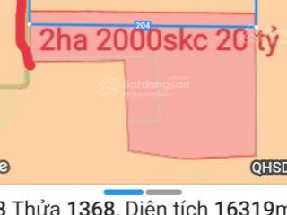 Cần bán 2,06 ha có 2000skc. giá 20 tỷ