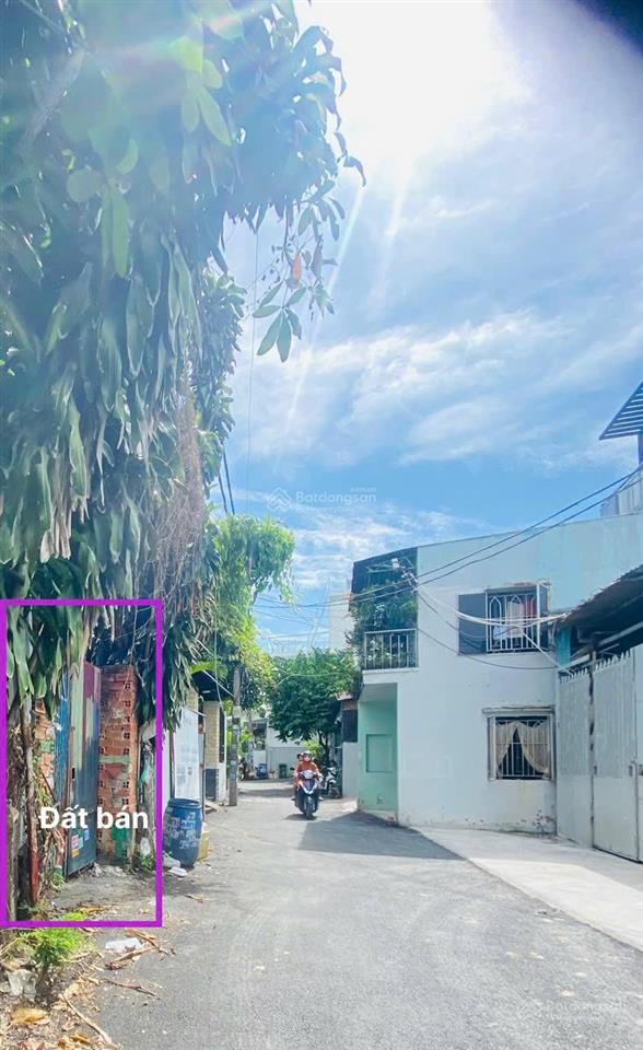 Lô đất 90m2 hẻm thông sát phạm văn đồng khu dân cư sổ hồng riêng linh tây, thủ đức