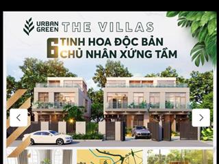 Siêu phẩm duy nhất tại urban green, bán nhà biệt thự 236m2, 5pn, 6pt