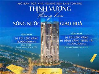 Tặng túi lộc vàng & đỉnh vàng cho khách hàng giao dịch tại sự kiện mở bán sam toơer