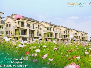 Chính thức mở bán biệt thự  shopvillas lake view  tại khu đô thị centa vsip từ sơn