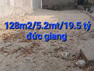 18.5 tỷ 128m2, 5.2m mt. lô góc. đức giang, long biên. đường ô tô tải chánh