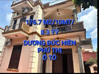 Hoa hậu/ dương đức hiền/ 176.7m2/10m mt/8.3 tỷ/ ô tô