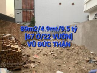 Hoa hậu vũ đức thận/89m2/4.9mt/9.5 tỷ/ô tô